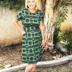 LuLaRoe Marly tie dress